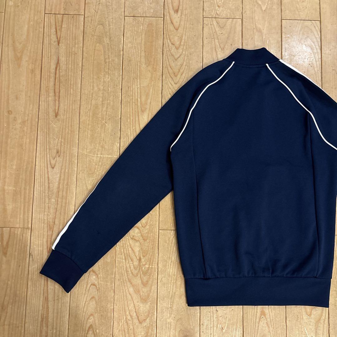 あおadidas トラックジャケット　クラシック　ジャージ　Sサイズ