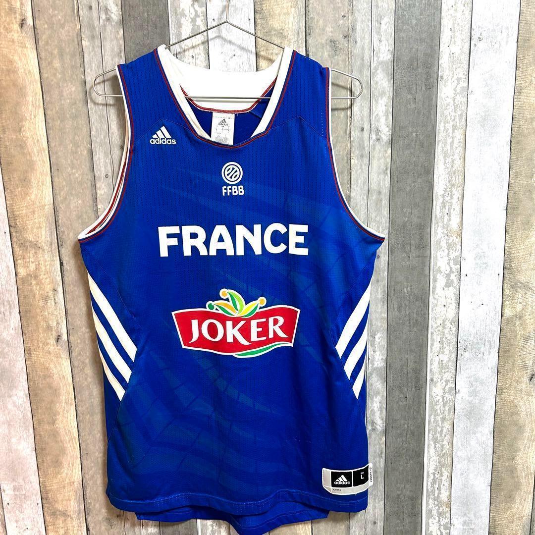 adidas FFBBバスケットボール バスケ フランス代表 ユニフォーム