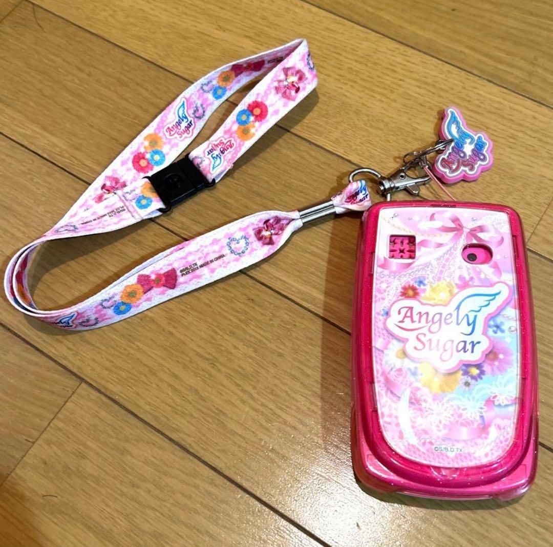 アイカツフォンスマート ソフト付 AngelySugar カバー ストラップ ❤︎
