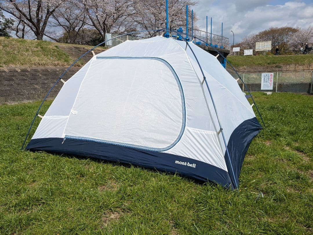 mont-bell　クロノスキャビン3　ドームテント　キャンプ　登山