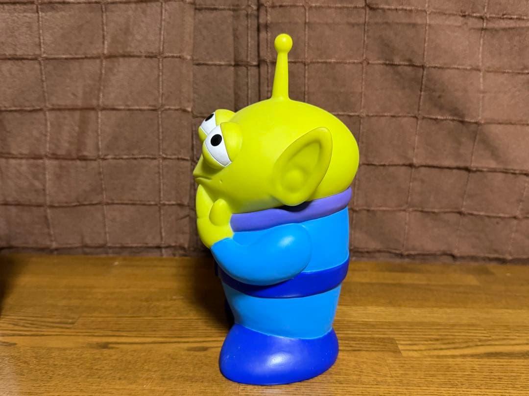 トイストーリー リトルグリーンメン エイリアン 宇宙人 エロ目 貯金箱 SEGA