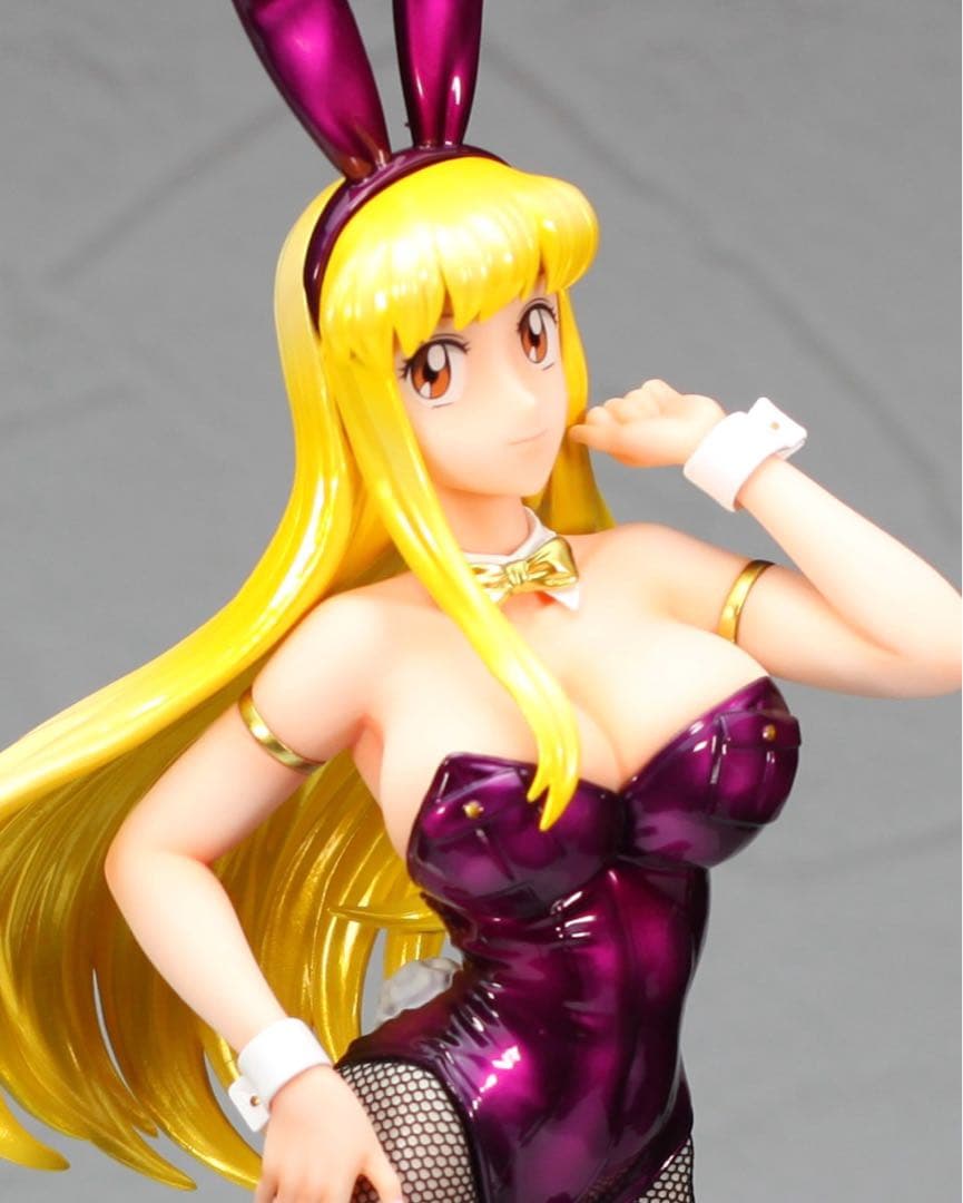 と*も様 秋本麗子　フィギュア　リペイント　こち亀　リペイントフィギュア　バニー