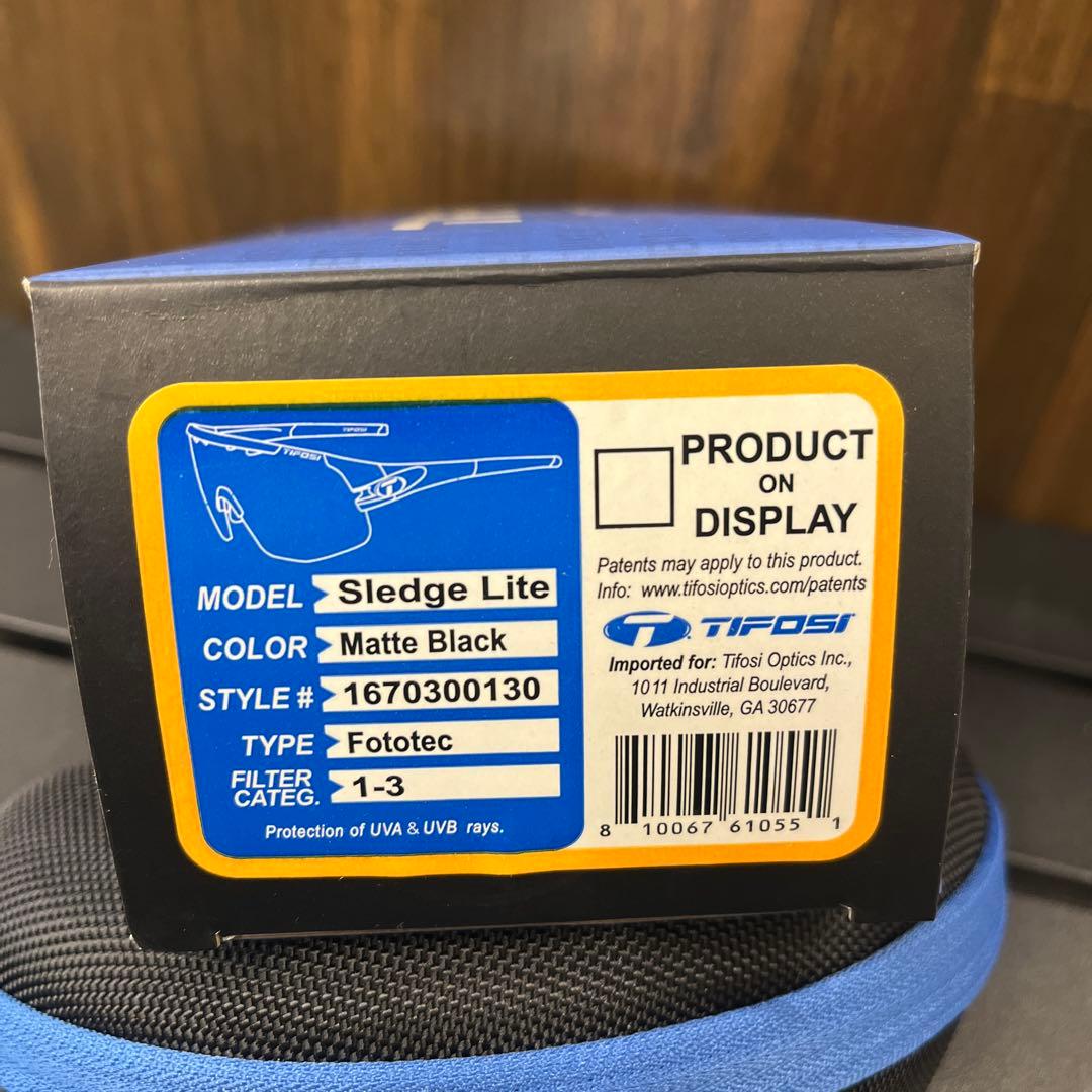 Tifosi Sledge Lite Matte Black サングラス 調光