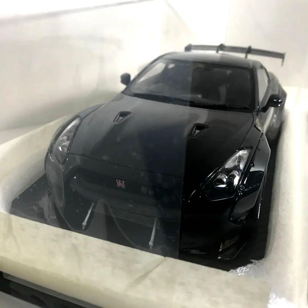 一部難有　イグニッションモデル 1/18 LBWK 日産GTR ブラック 処分