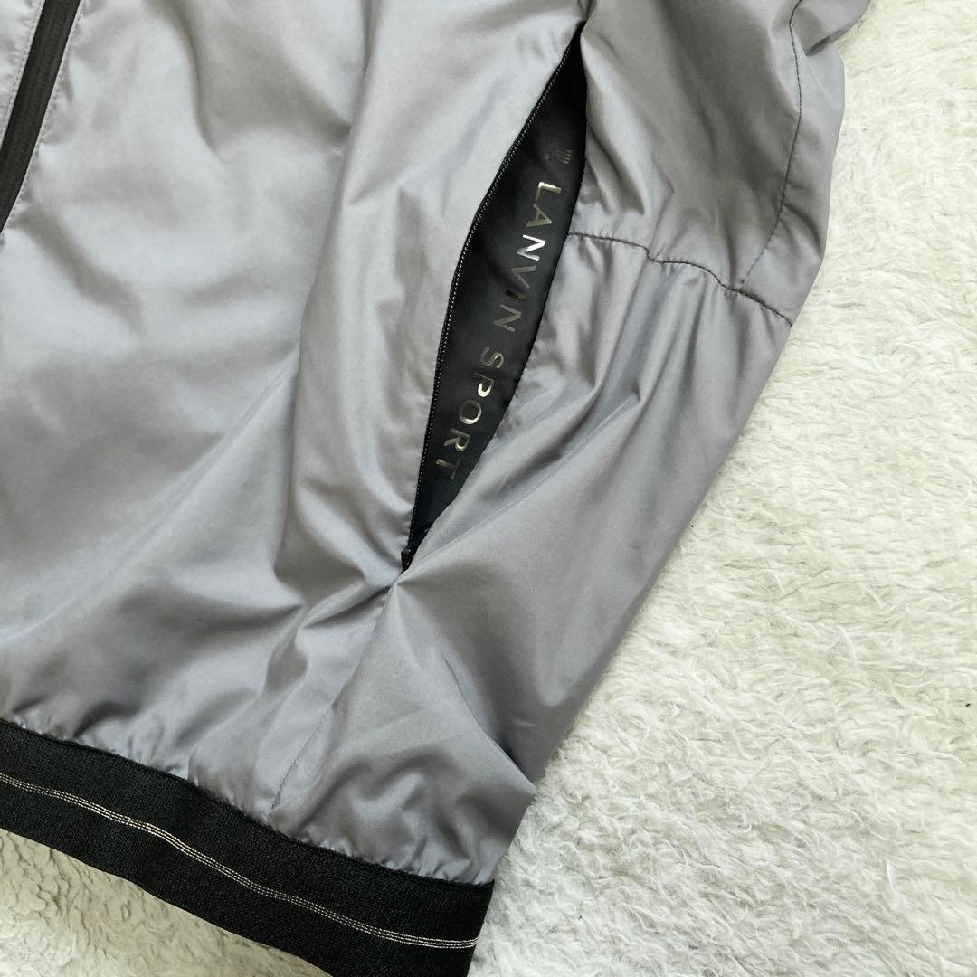 【極美品・24SS・完売品】LANVIN SPORT　フー付きアウターベスト