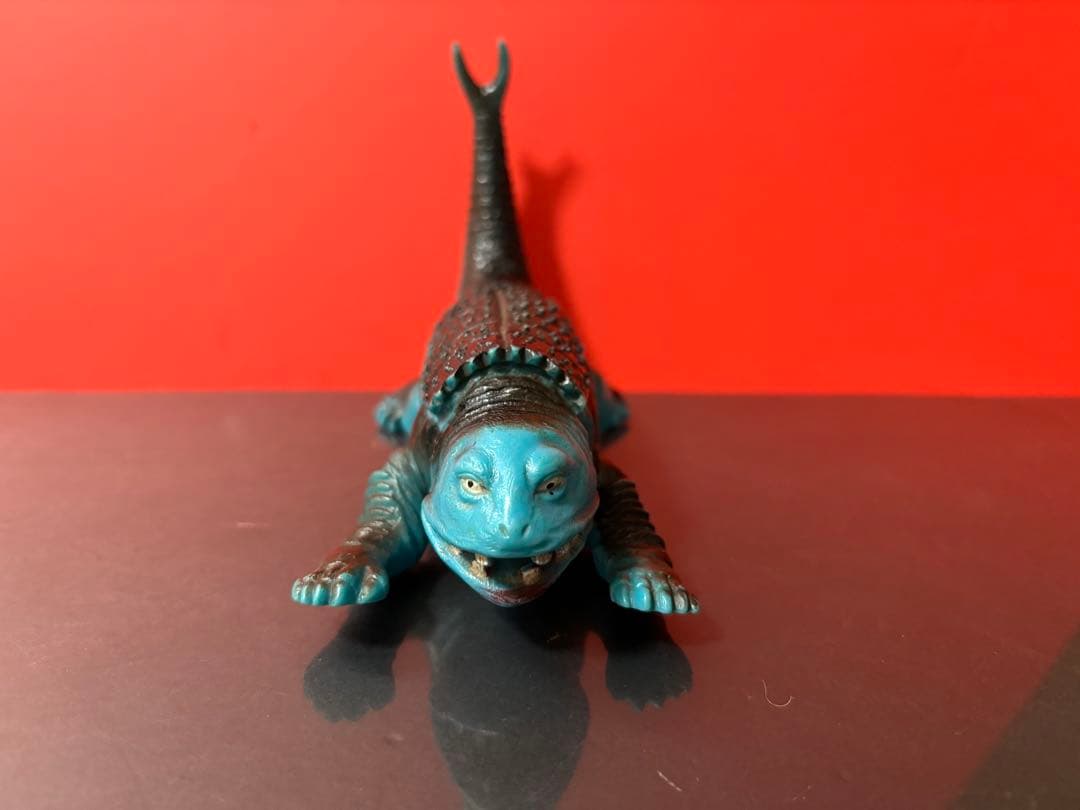 激レア キングザウルス ケムラー ソフビ 足形 ポピー