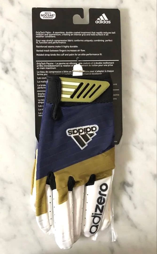 adidas adizero アメリカンフットボールグローブ