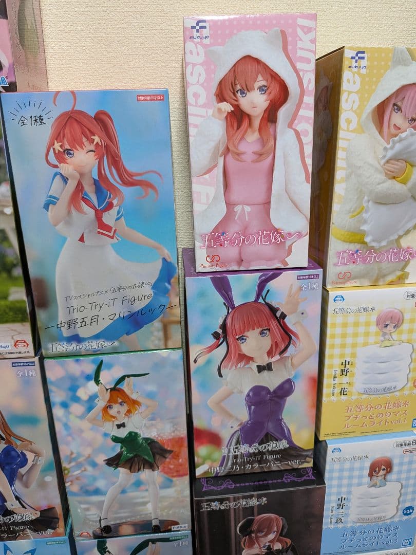 五等分の花嫁　プライズフィギュアまとめ売り１８個