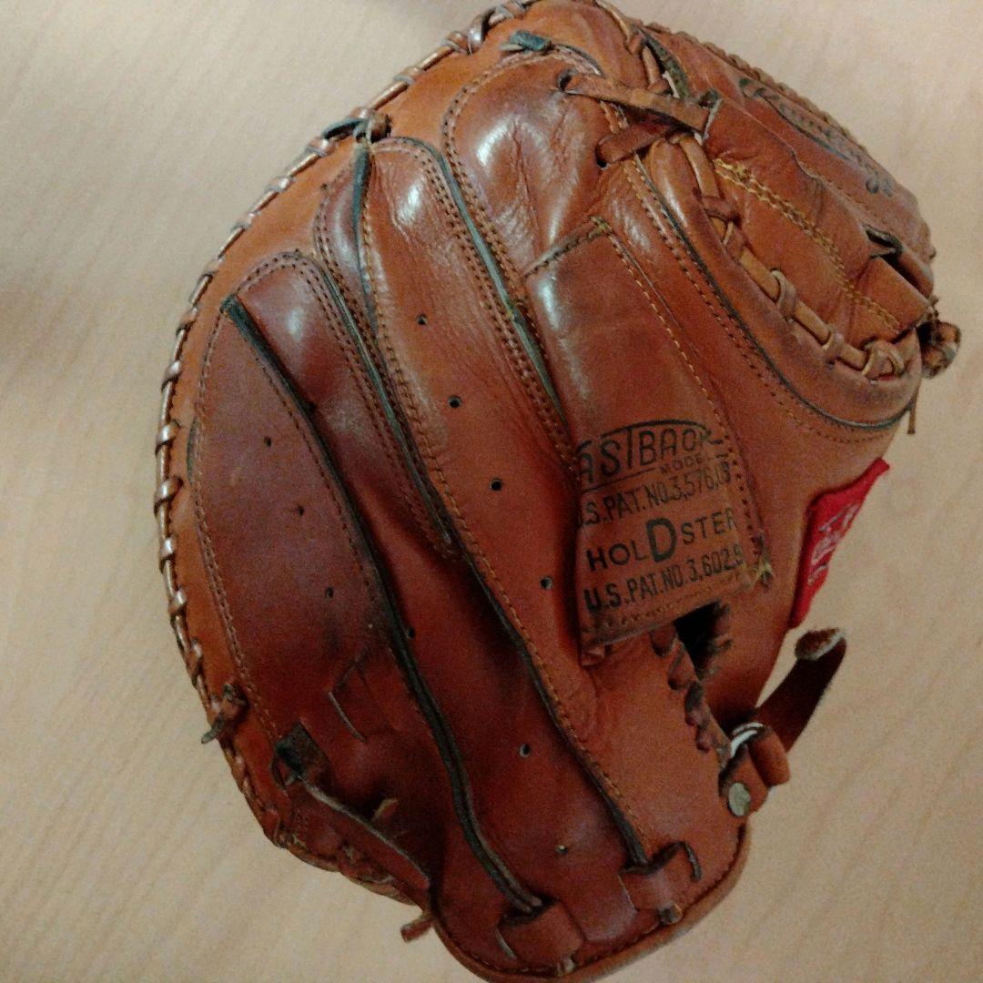 ローリングス　 Rawlings　一般用　キャッチャーミット 　ビンテージ