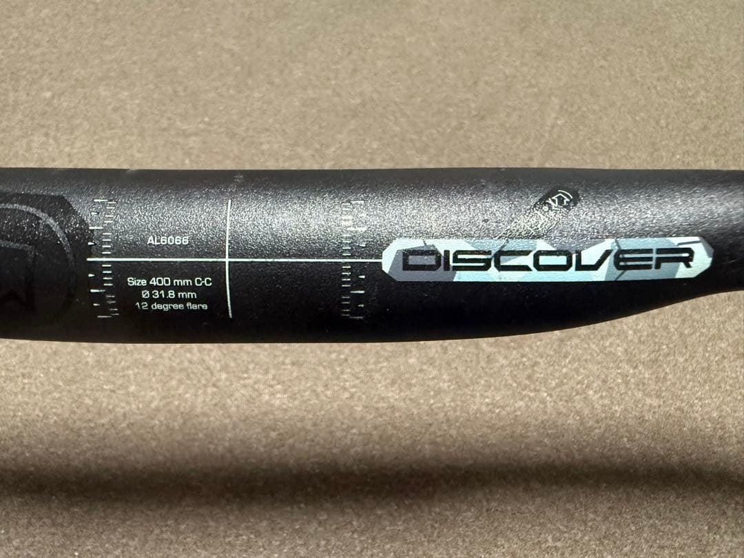DISCOVER ハンドル 400mm AL6066 フレア　アルミ