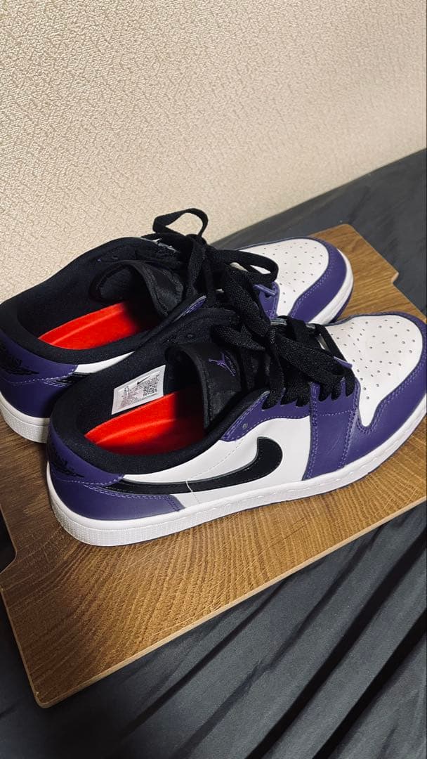 Air Jordan 1 ジョーダン 1ロー コートパープル ゴルフ