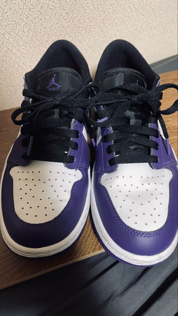 Air Jordan 1 ジョーダン 1ロー コートパープル ゴルフ