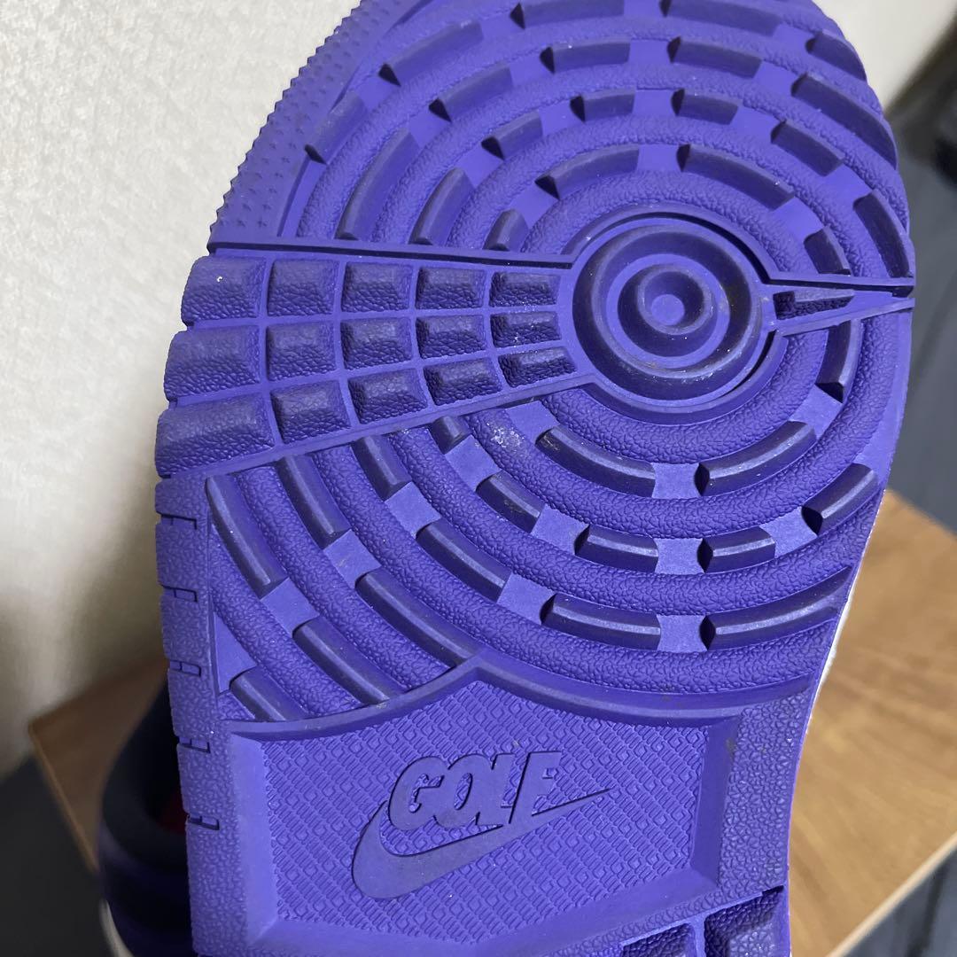 Air Jordan 1 ジョーダン 1ロー コートパープル ゴルフ