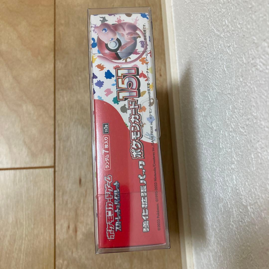 ポケモンカード151 1BOX シュリンク付き　新品　未開封　ワンオーナー品