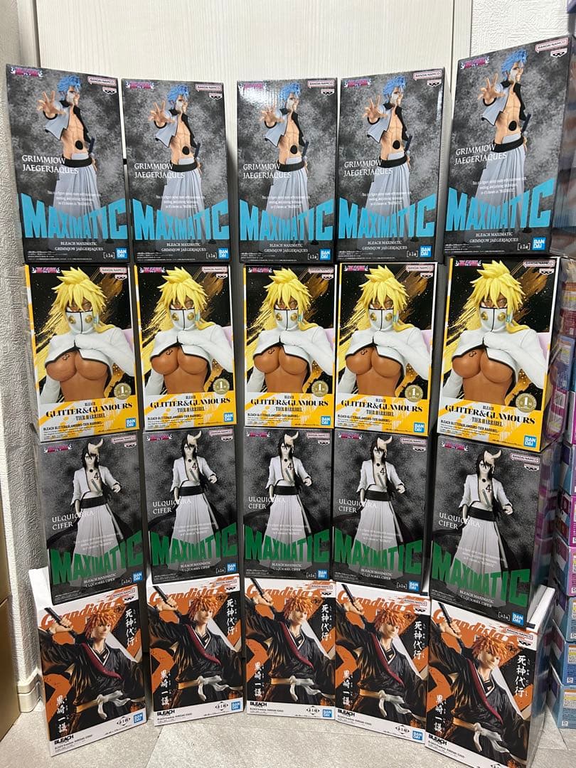 新品未開封　BLEACH フィギュア　4種×5セット　　計20点