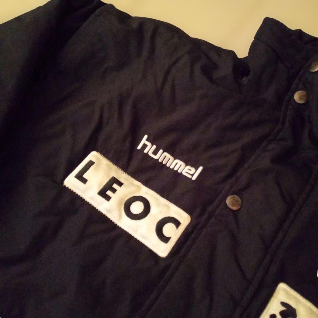 新品!美品!未着用!《hummel 》横浜FC★選手仕様ハーフベンチコート★