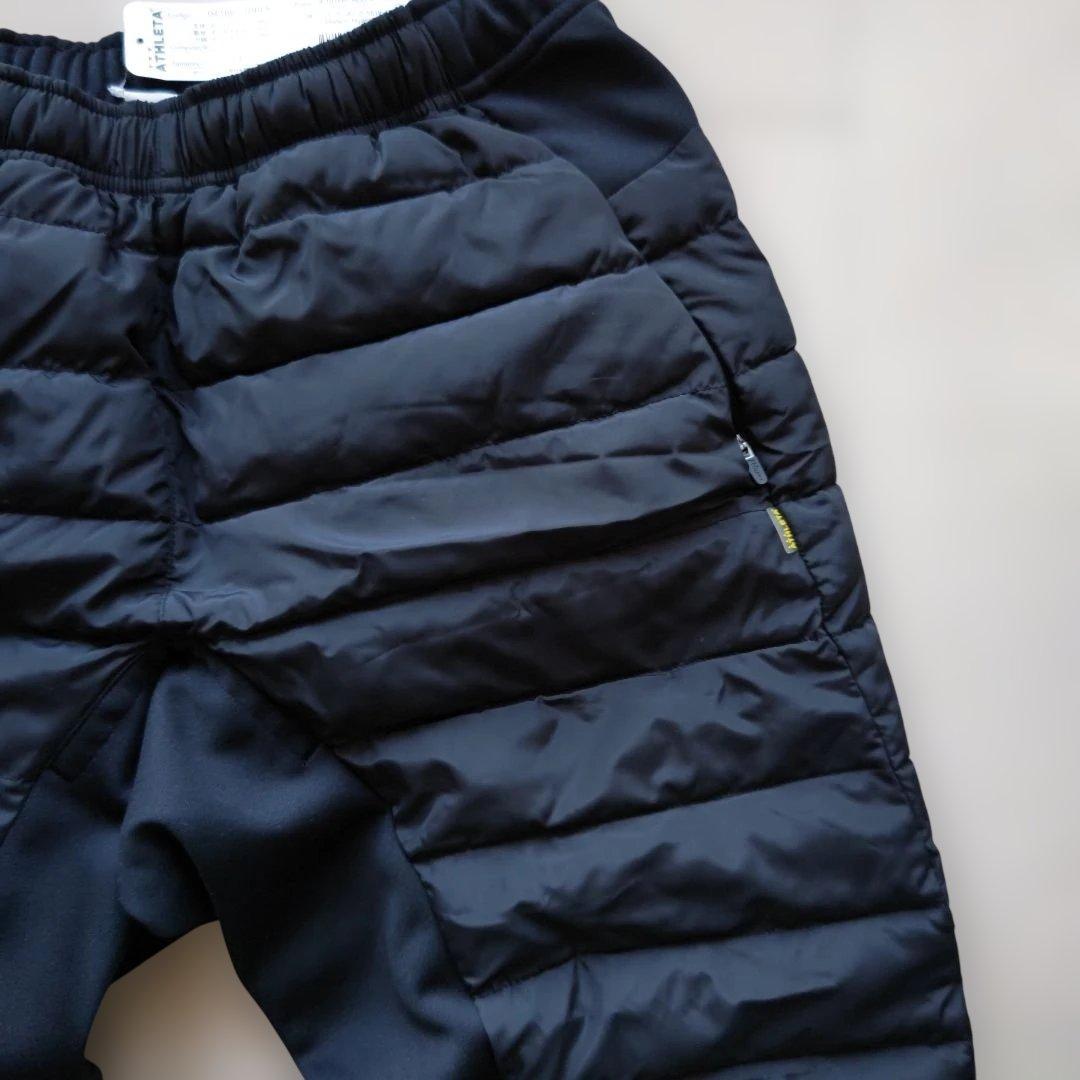 【新品未使用】ATHLETA ウィンドブレーカーパンツ ブラック