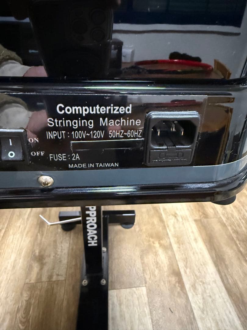 【中古】APPROACH ストリングマシン テニス ガット張り機