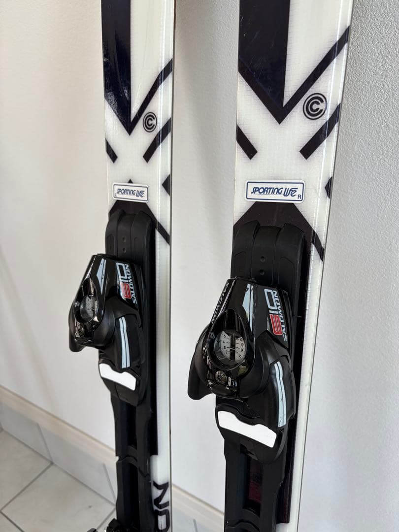 SALOMONカービングスキー XWING4 ショートスキー162cmセット