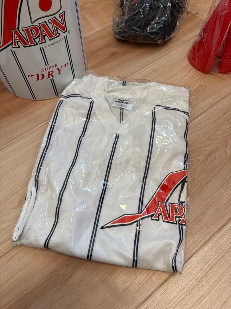 野球日本代表応援グッズ缶