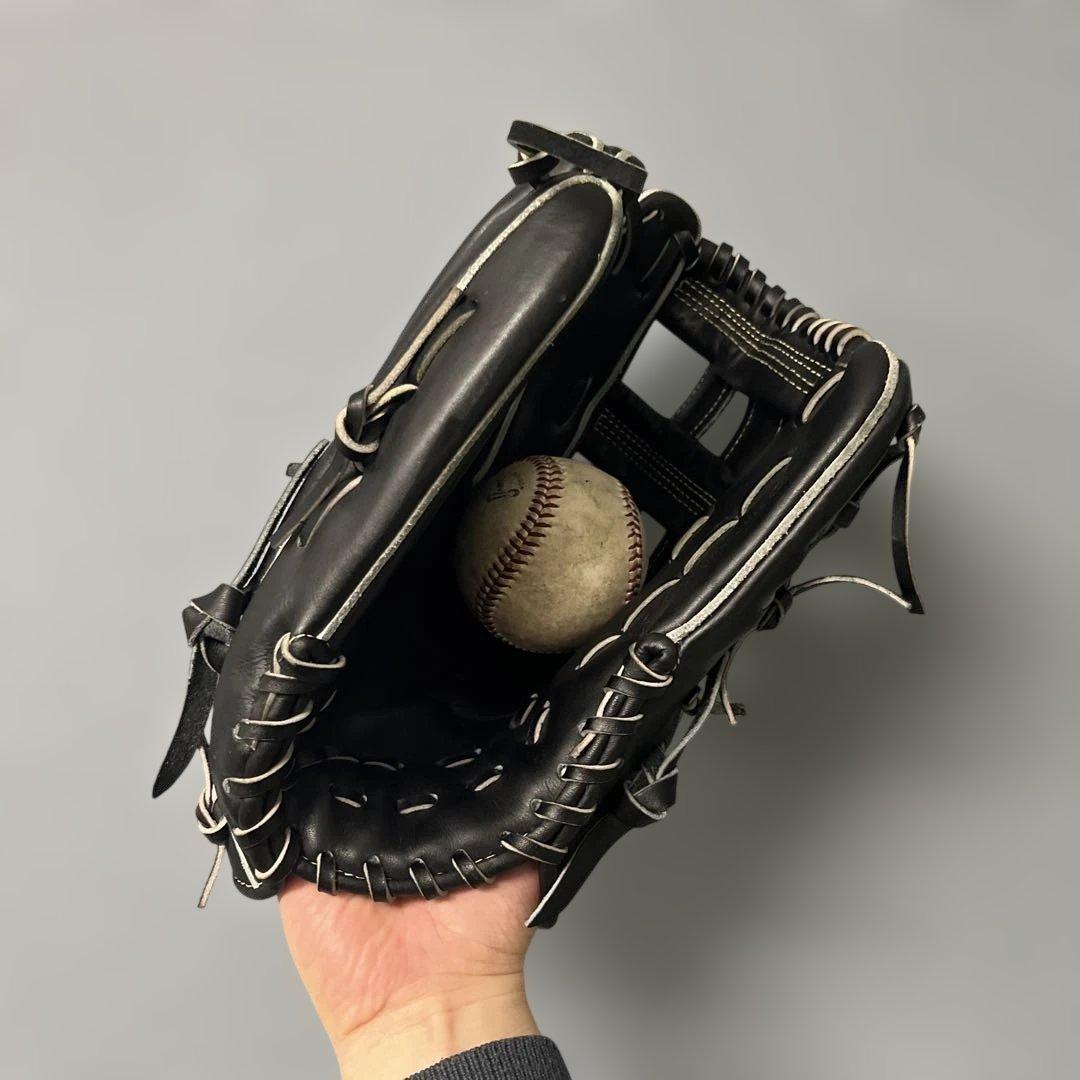 1408 ミズノ グローバルエリート 極美品 硬式 外野手用グローブ 左