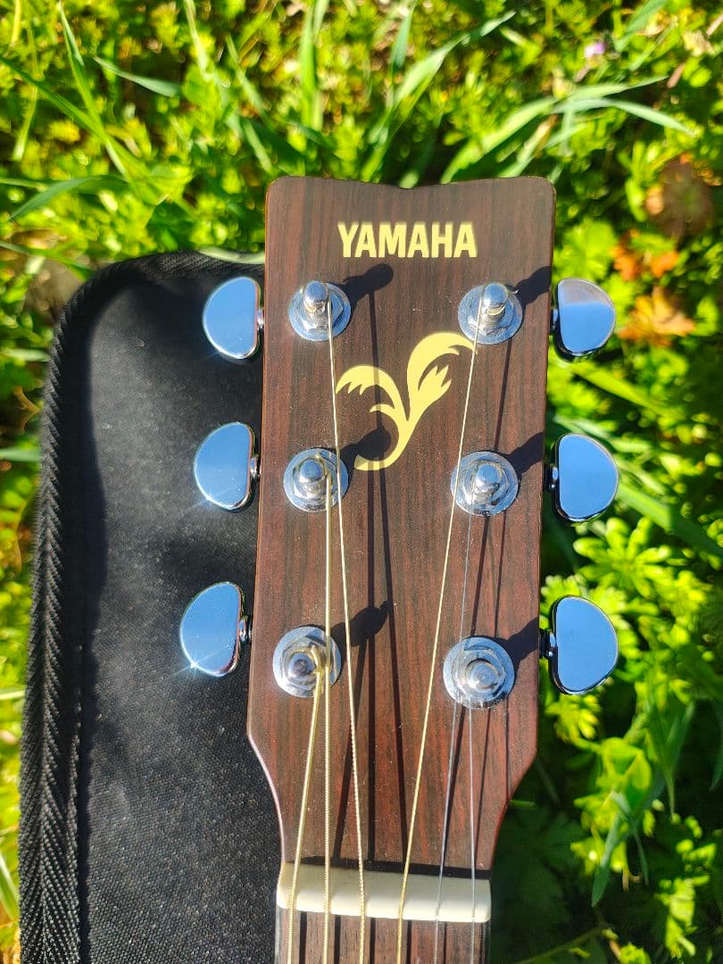 美品 YAMAHA FG-413S トップ単板！ 激鳴り！ PU付エレアコ
