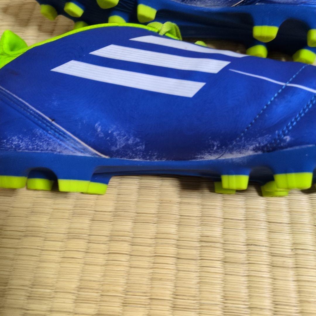 adidas F50 スパイクシューズ 青/緑