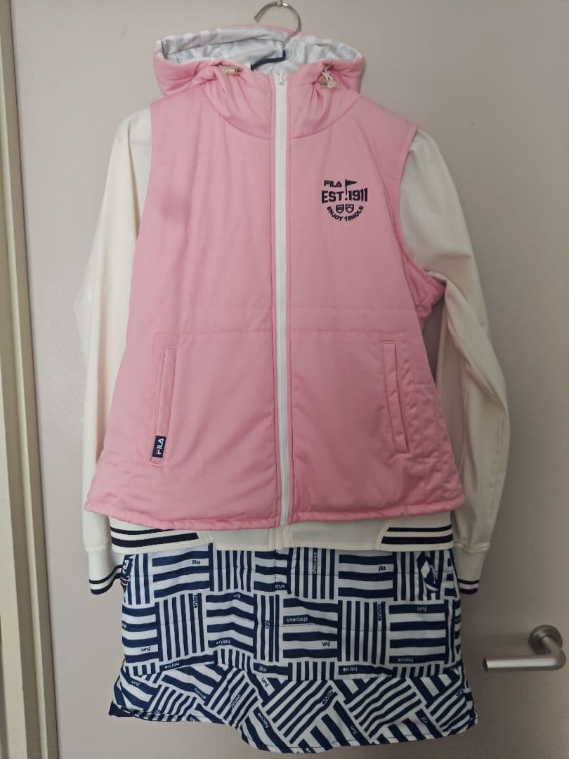 FILA GOLF　冬用一式セットアップ　Lサイズ　　レッグウォーマー付