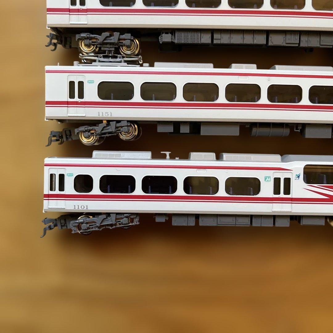 グリーンマックス　名鉄1000系　パノラマsuper 全車特別車　基本4両セット