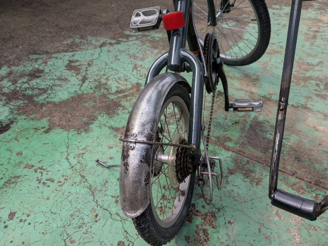サーフボートキャリア付き 中古 24/16インチ おしゃれな自転車 6段ギア