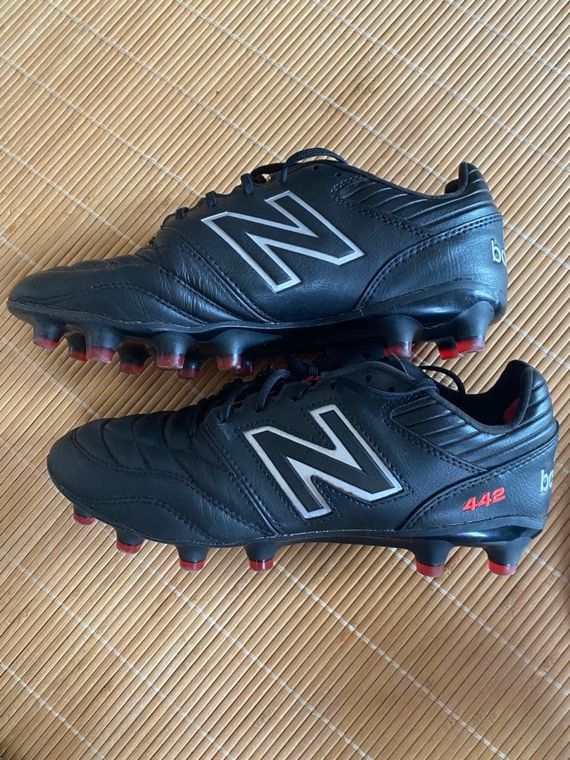New Balance 442 サッカーシューズ 黒 25.5