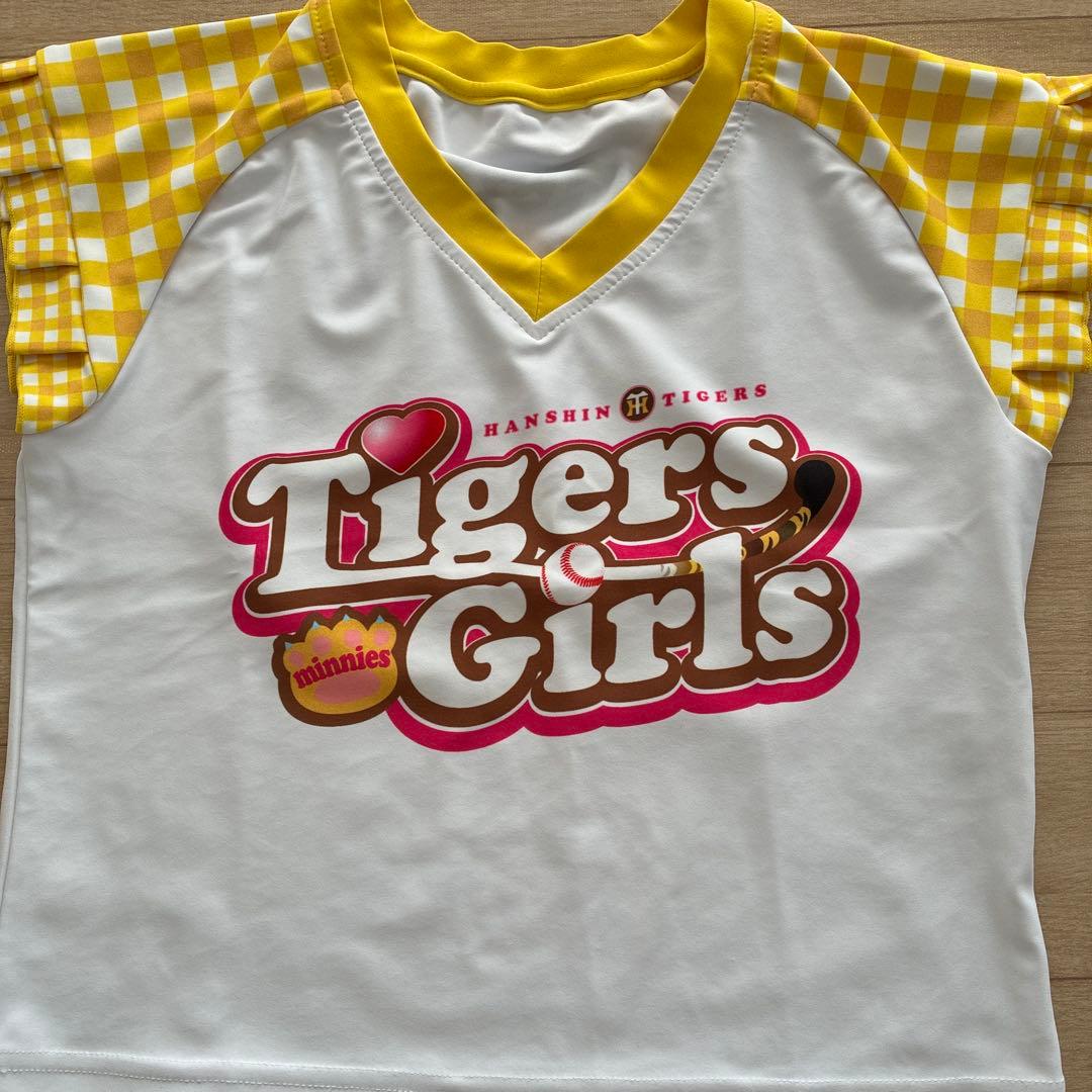 Tigers Girls チアリーディングウェア 3点セット　150cm
