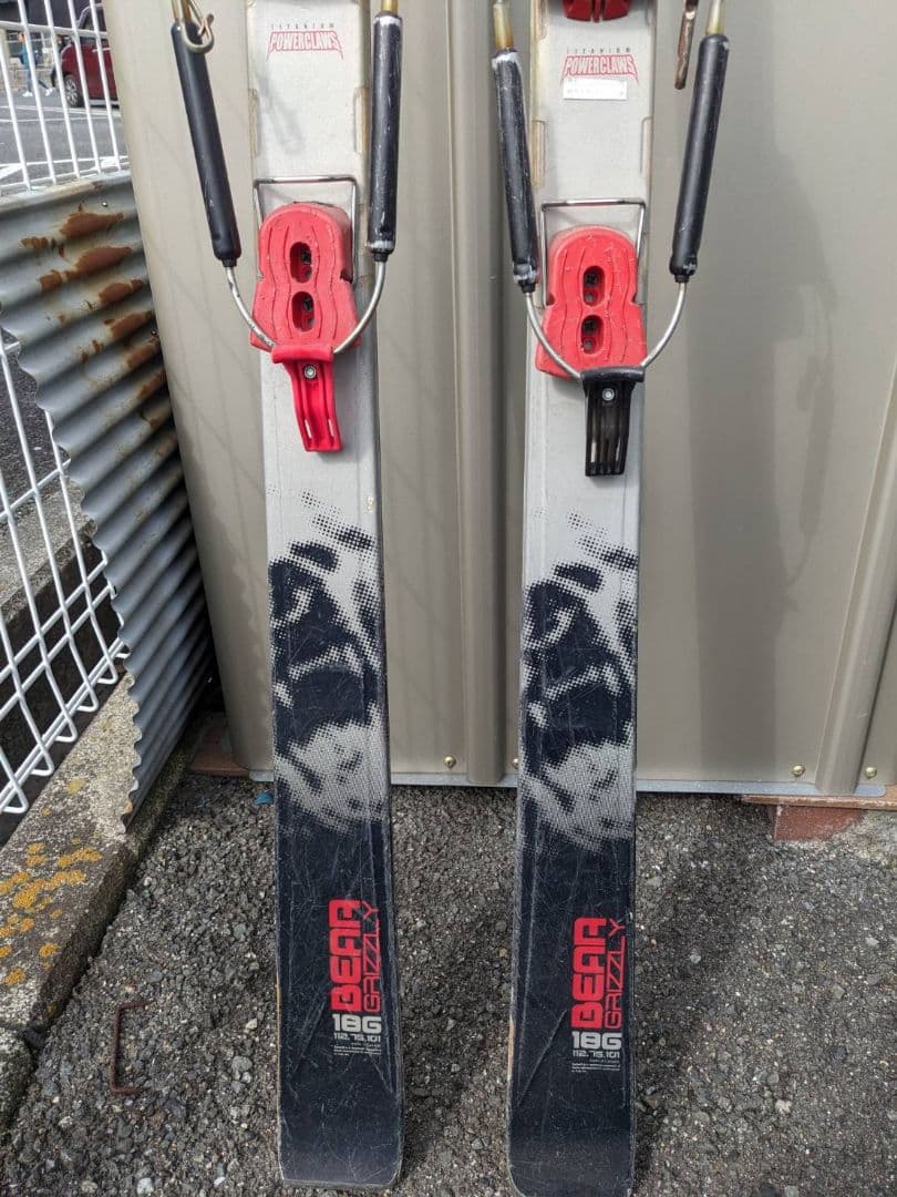 カルフ☆KARHU☆スキー板＋テレマークビンディング☆180cm位