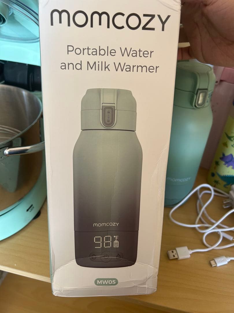 弁当箱・水筒 Mom cozy portable water and milk warmer
