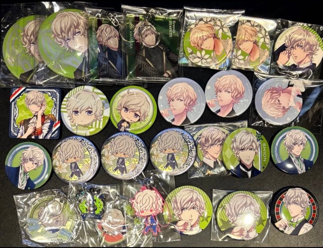 うたプリ 天草シオン ヘヴ庭 缶バッジ HE★VENS