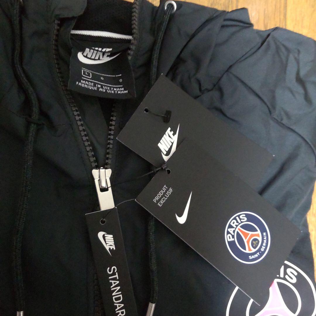 ☆新品☆ タグ付 NIKE PSG ウインドランナー L ナイキ パーカー