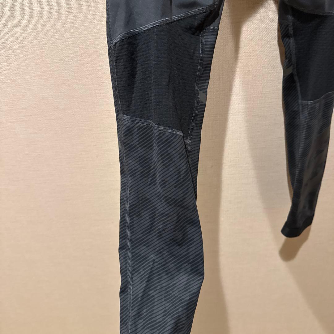 adidas TERREXブラック ランニングタイツ
