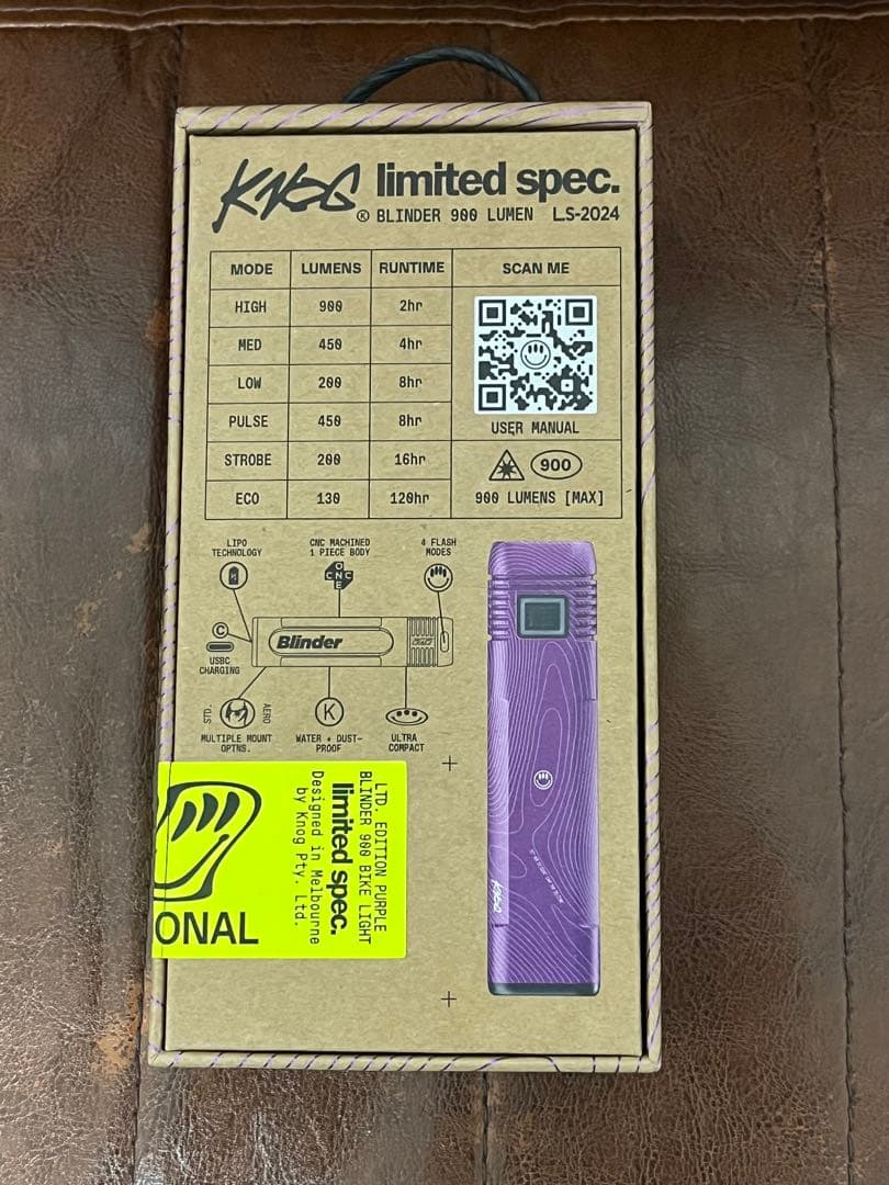 Knog BLINDER 900 LIMITEDSPEC 001日本限定150個