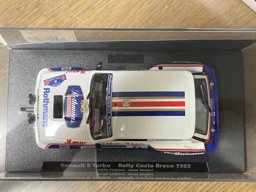 ミニカー Renault 5 Turbo Rally Costa Brava 1985