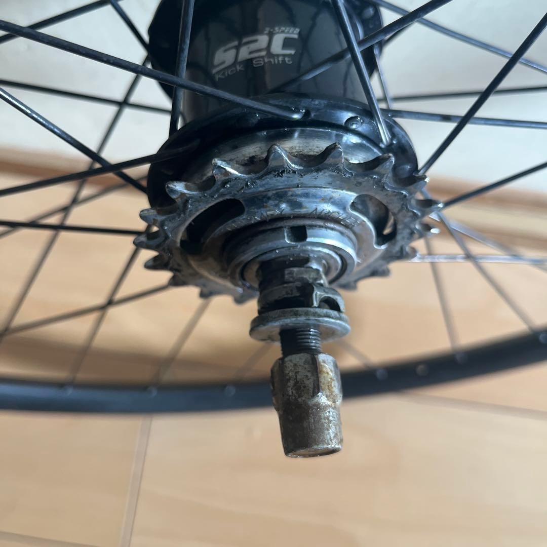 Sturmey Archer S2Cハブ H PLUS SONリム付き