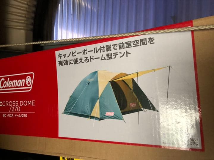 ⚡️Coleman BC CROSS DOME / 270 &SHEET