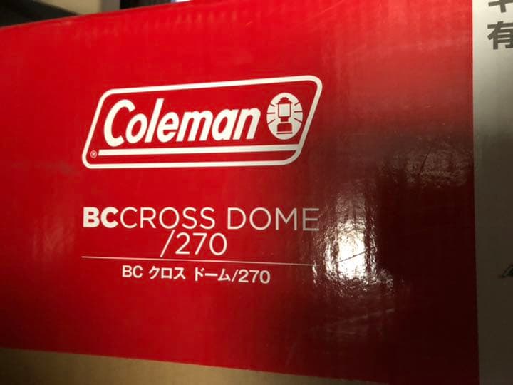 ⚡️Coleman BC CROSS DOME / 270 &SHEET
