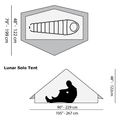 Six Moon Designs Lunar Solo ルナーソロ グレー　新品