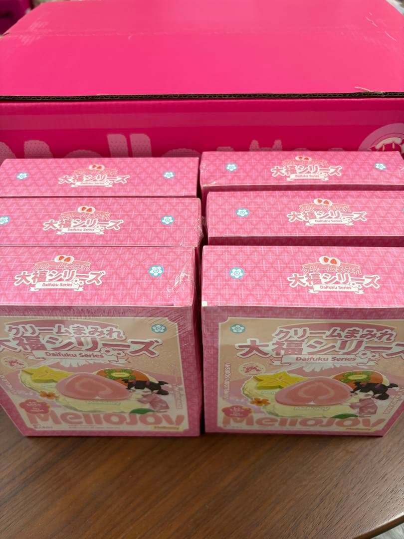 mellojoy 大福 未開封 6個セット ピンク箱発送　メロジョイ　スクイーズ