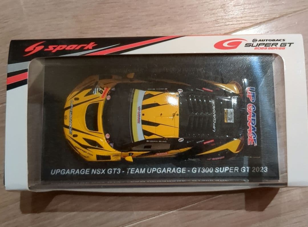 UPGARAGE NSX GT3 ミニカー 1/43