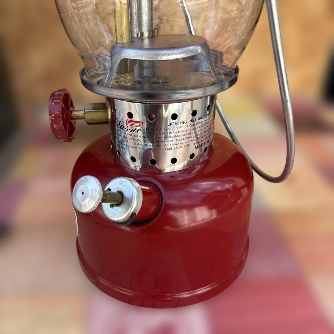 【美品】Coleman 200B703J アンティークランタン 火入れなし