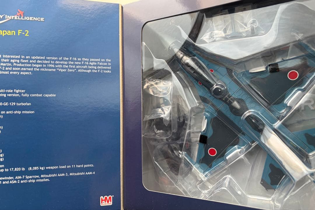 ホビーマスター 航空自衛隊 F 2 A 支援戦闘機　60周年記念塗装1/72