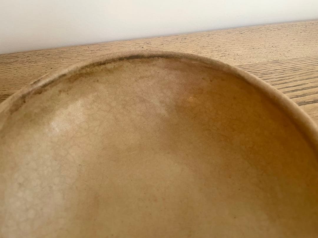 希少♪美品*岩切秀央*使いやすい大きさ*深皿*陶芸*器