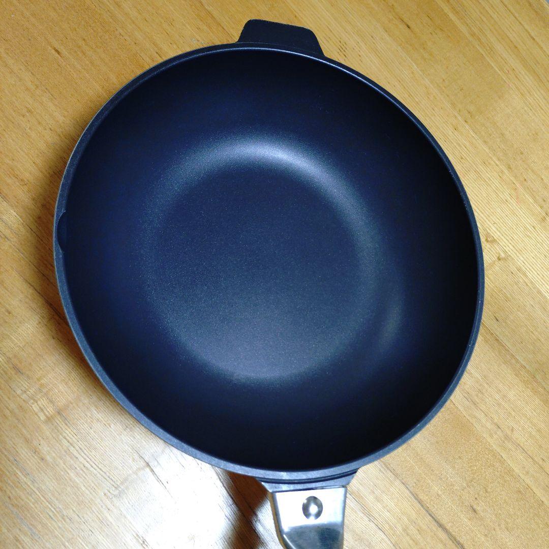 マル球産業 フライパン マルキュー 直径 30cm 深さ８cm 蓋付き