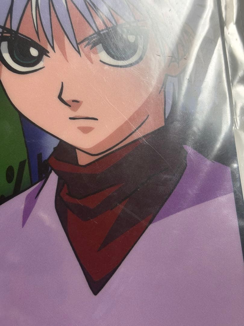 ハンターハンター HUNTER×HUNTER 旧アニメサイン入り下敷き　ゴン